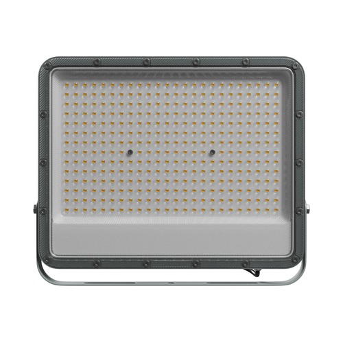 Noctis Max Lysarmatur 200W - Neutral Hvid, 230V, 85°, IP65, 346x286x40 mm, Grå.