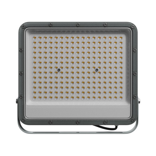 Noctis Max Lysarmatur 150W - Neutral Hvid, 230V, 85°, IP65, 304x269x38 mm, Grå