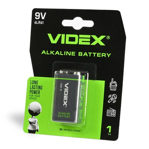 6LR61/9V - Alkaline batteri
