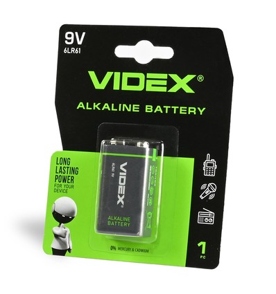 6LR61/9V - Alkaline batteri