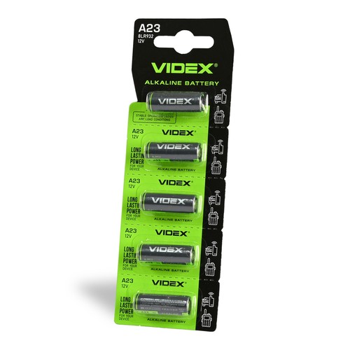 5 stk. A23/E23A - Alkaline batteri