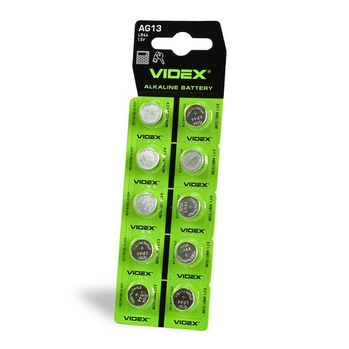 Alkaline batteri - AG13/LR44, 10 stk