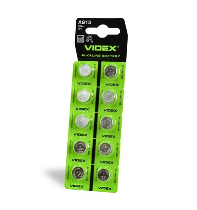 Alkaline batteri - AG13/LR44, 10 stk