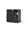 BINERA 1-modul underlag til stikkontakt/afbryder - 86x86x45 mm, IP20, sort grafit
