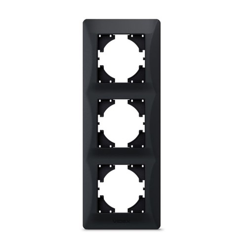 Frame - 3-polet, vertikal, sort