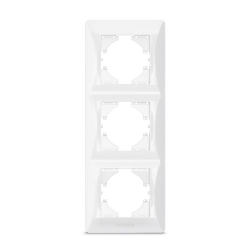 Ramme - 3-vejs, vertikal, hvid