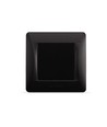 Binera blinddæksel til ramme - Sort grafit, indbygning, 72x72 mm