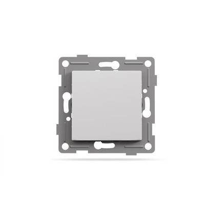 Persienneafdækning - hvid