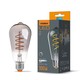 E27 4W ST64 filament LED pære - Grafit glas, 1800K-2100K, dæmpbar, flicker free