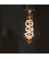 E27 4W ST64 filament LED pære - Grafit glas, 1800K-2100K, dæmpbar, flicker free