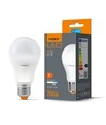 E27 8W LED pære - A60, 760lm, 6000K kold hvid, flicker free