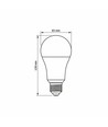E27 15W LED pære - A65, 1520lm, 4000K, flicker free