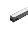 60 cm kædebar linjelys 24W - 5000K, sort, 230V, 2400lm