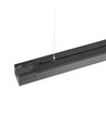60 cm kædebar linjelys 24W - 5000K, sort, 230V, 2400lm
