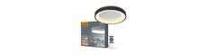 72W LED loftslampe med fjernbetjening, RGB+CCT - Dæmpbar, sort kant, 45x45cm, 4700lm, IP20