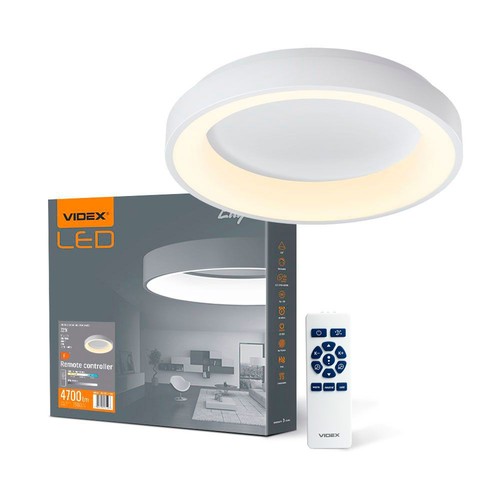 Edge loftlampe 72W - LED, hvid, 230V, 7500lm, forbrug 72W