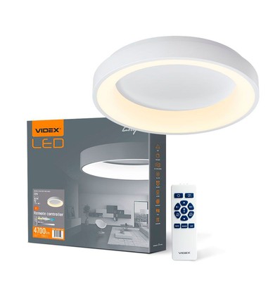 Edge loftlampe 72W - LED, hvid, 230V, 7500lm, forbrug 72W