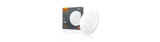 24W LED loftslampe - Ø32,6cm, 4000K, IP44, flicker free, hvid kant