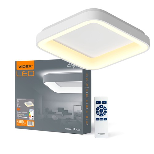 Edge loftlampe 72W - 230V, 7500lm, hvid