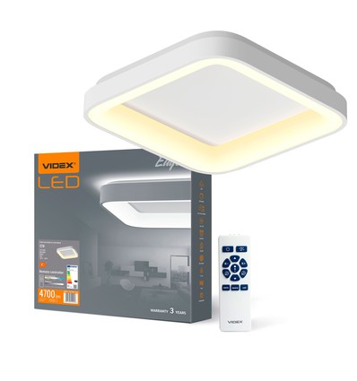 Edge loftlampe 72W - 230V, 7500lm, hvid