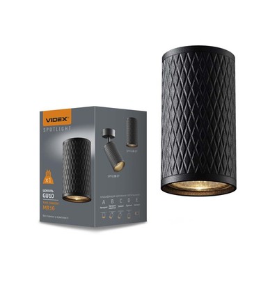 GU10 loftspot - Flot design, GU10 fatning, uden lyskilde