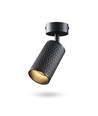 Grant spotlysarmatur GU10 - væg- og loft, sort, 230V, max 30W