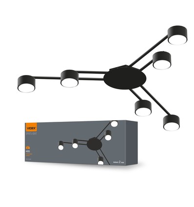 Loftspot 6xGX53 - spænding: 230V, forbrug: max 6x30