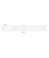 3000 skinne - 1-fas, hvid