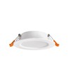 4W LED downlight - rund, neutral hvid, 230V