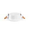 4W LED downlight - rund, neutral hvid, 230V