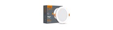 6W Firkantet rammeløst LED indbygningspanel - 4000K, 120°, Hul: Ø5-10 cm, Mål: 11,8 x 11,8 cm