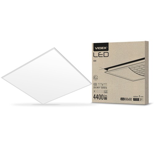 40W LED panel - neutral hvid, 230V