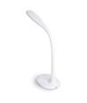 5,5W LED dæmpbar skrivebordslampe - Touch kontrol, 4000K, flicker free, hvid