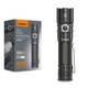 LED lommelygte - 6 lysfunktioner, udskifteligt batteri, genopladelig, IP68
