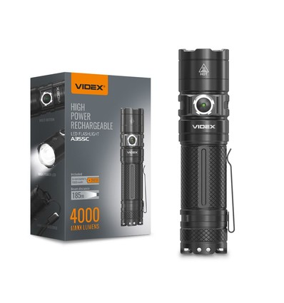 LED bærbar lommelygte - 5000K, lysstyrke: 4000, forbrug: 20