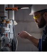 Multifunktionel genopladelig LED-lommelygte