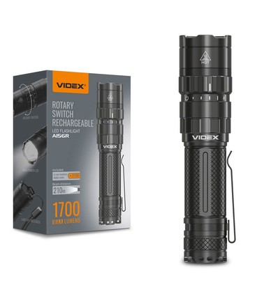 LED lommelygte - bærbar, kold hvid, lysstyrke 1700 lm, forbrug 20W