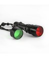 Taktisk LED-lommelygte - kold hvid