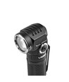LED lommelygte, genopladelig - Magnetisk, 1000lm, USB-C, Roterbar, Hvid+rød lys
