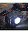 LED pandelampe - bevægelsessensor + COB, 1800mAh, genopladelig, IP65