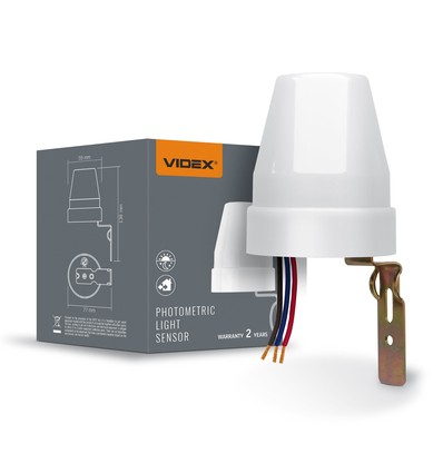 Lyssensor - 10A, fotometrisk, 230V