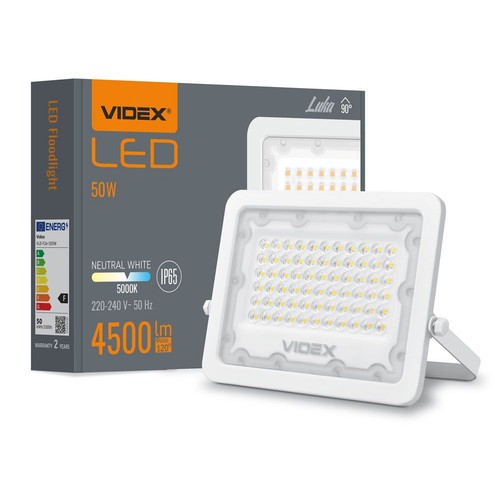 Luca Flood 50W - LED-strålelygte, neutral hvid, 230V, lysstyrke 4500, forbrug 50