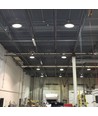 100W LED high bay, 180lm/W - IP65, 5000K, 120 grader, sort, industrilampe