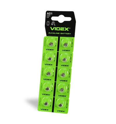Alkaline batteri - Ag1/lr621, 10 stk