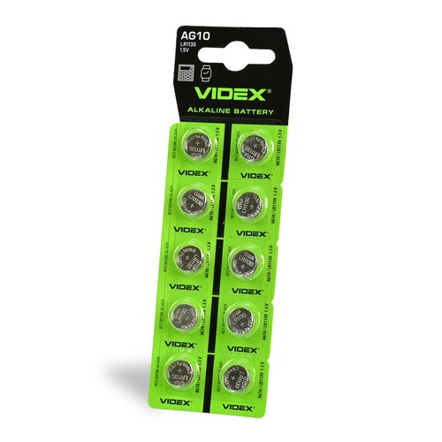 10 stk. AG10/LR1130 - Alkaline batteri
