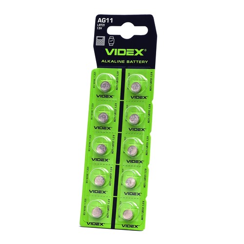 10 stk. AG11/LR721 - Alkaline batteri