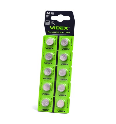 Alkaline batteri - AG12/LR43, 10 stk
