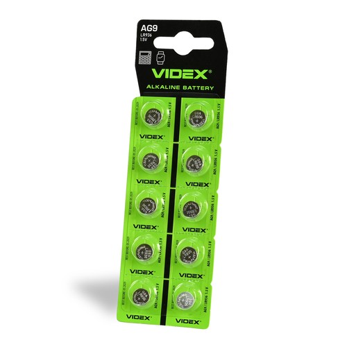 Alkaline batteri - AG9/LR936, 10 stk