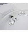 Nymphea Flad Duo 24W - CCT, 230V, 120°, IP54, Ø292x26mm, Hvid, Rundt.