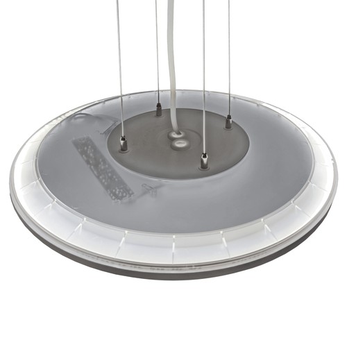Nymphea Flad Duo 48W - CCT, 230V, 120°, IP54, Ø500x26mm, hvid, rundt.
